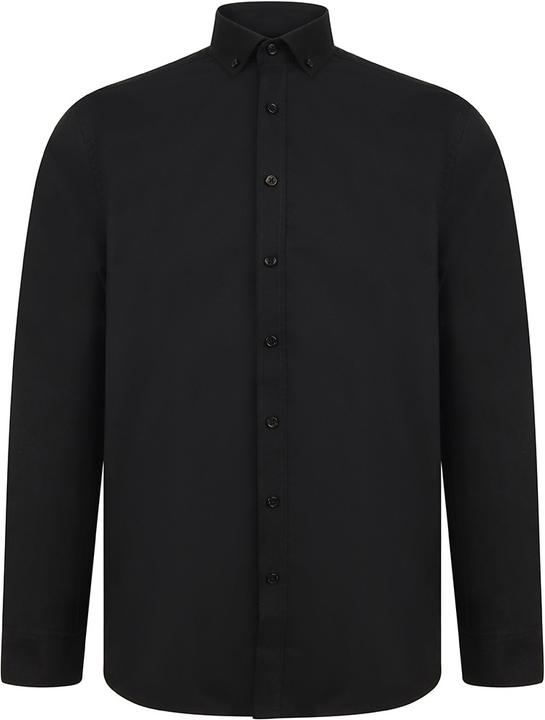Produktbild Henbury Modern Langarm Oxford Hemd (S)
