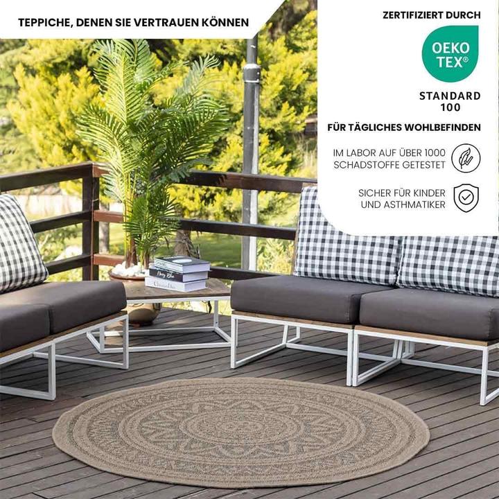 Produktbild Livabliss Braga Rundteppich