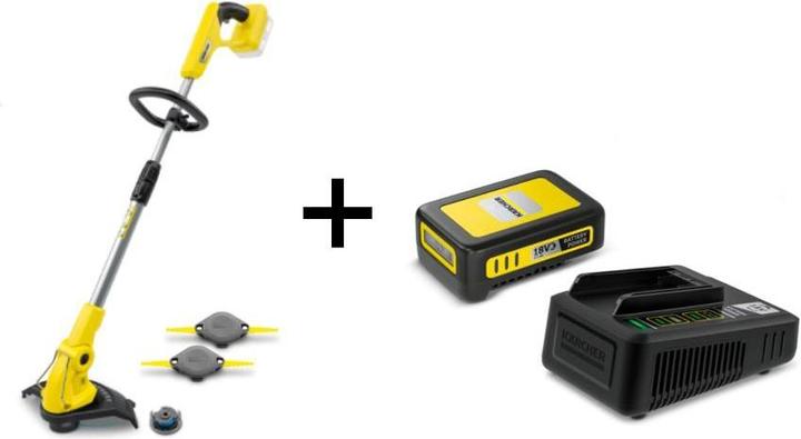 Kärcher Karcher Cordless trimmer LTR 18-30 complete set with 2 grass cutting blades