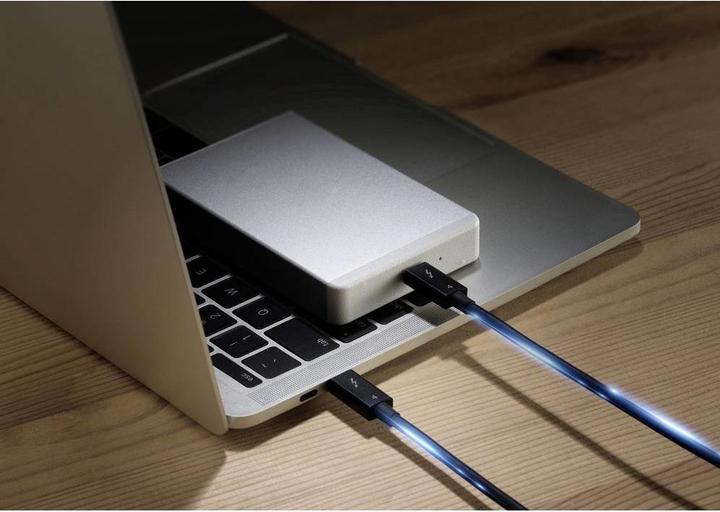 Image du produit Renkforce Câble Thunderbolt™ Thunderbolt™ 4 Thunderbolt™ (USB-C®) mâle, Thund (0.80 m, USB 4.0)