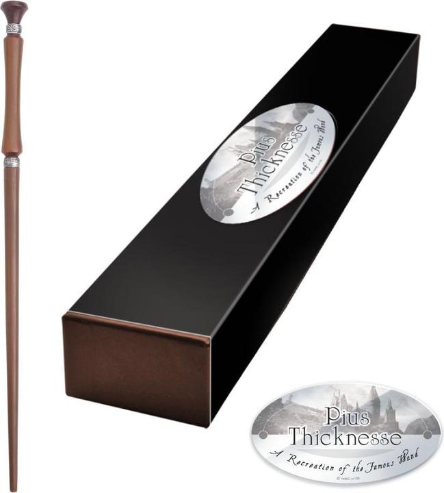 Image du produit Noble Collection Baguette magique Harry Potter Pius Thicknese (édition personnage)