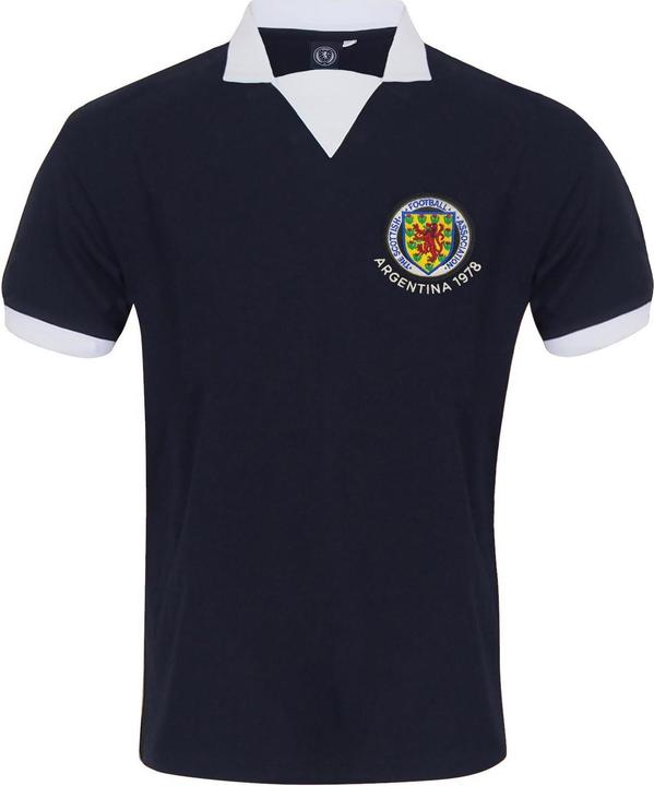 Produktbild Scottish FA 1978 TShirt Mit Kragen (S)