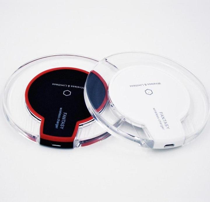 Produktbild PhoneLook Kabellos Ladestation Qi Wireless transparent Fantasy Ladegerät für Smartphone Glas/ (5 W)