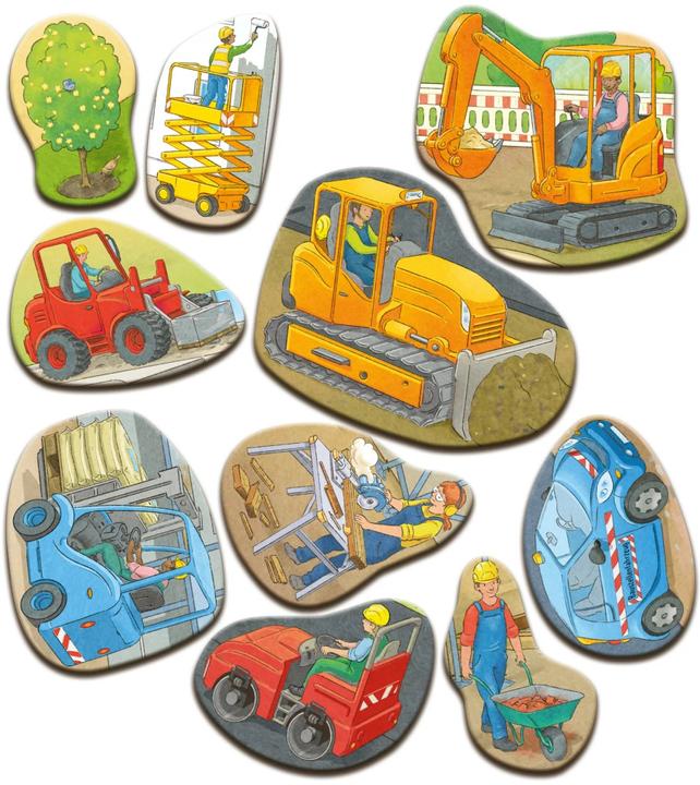 Produktbild Ravensburger Mein grosses Puzzle-Spielbuch: Baustelle (Deutsch)