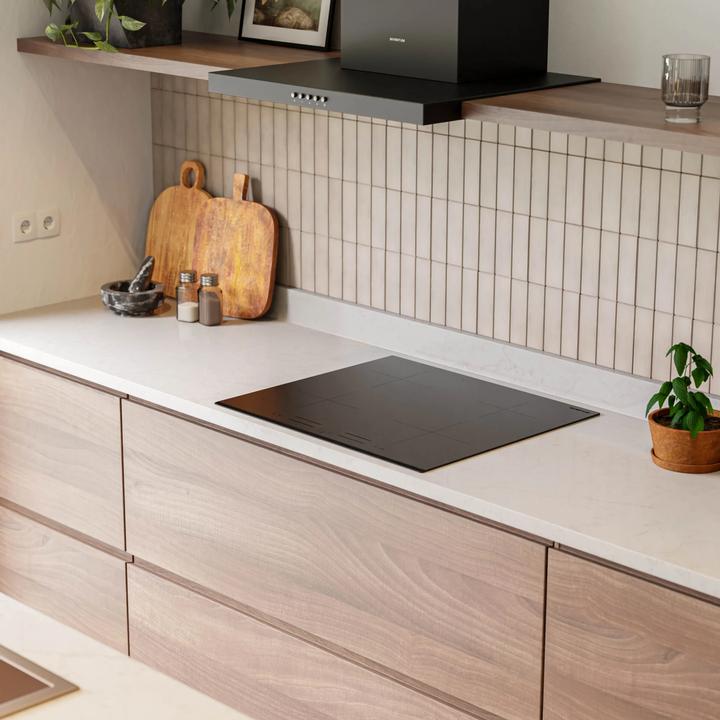 Actual product image Inventum IKI6035MAT - Inbouw inductie kookplaat - Matzwart (59 cm, Induction hob)