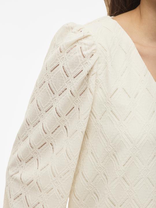 Immagine prodotto Vila VIFERO V-Ausschnitt Oberteil mit langen Ärmeln (M)