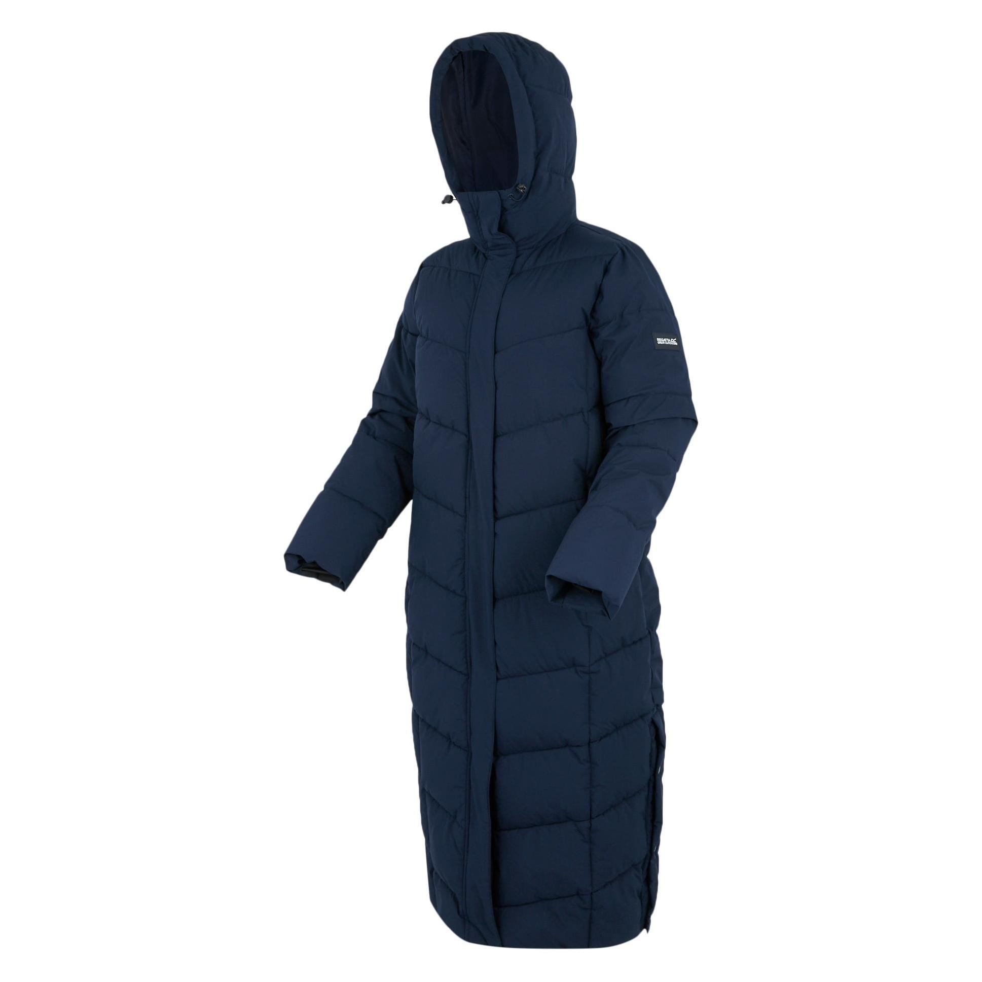 Regatta, Damen, Winterjacken, Kapuzen-Eloria Steppjacke, Blau, (44)