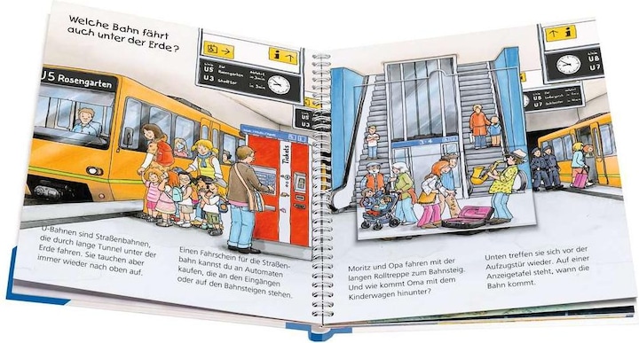 Immagine prodotto Ravensburger Unterwegs mit Bus und Bahn (Tedesco, Andrea Erne, 2017)