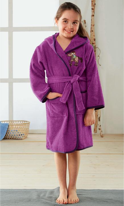 Image du produit Erwin Müller Kinder-Bademantel mit Kapuze (134, 140)