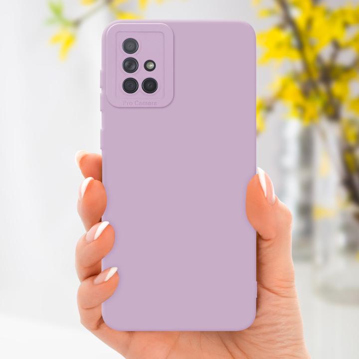 Actual product image Cadorabo Case for Samsung Galaxy A71 4G in TPU Fluid LM162 Style (Samsung Galaxy A71)