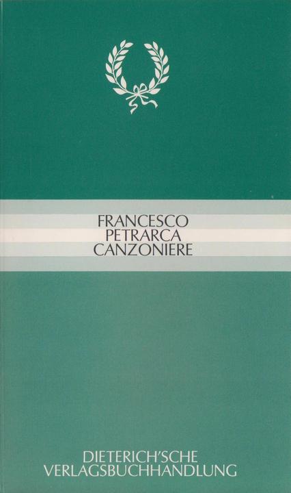 Produktbild Canzoniere. Auswahl. Ital. /Dt (Deutsch, Francesco Petrarca, 1988)