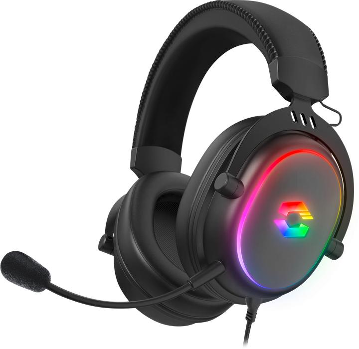 Actual product image Speedlink CONUX RGB Stereo Gaming Headset - for PC/PS5/PS4/Xbox Series X/S/Switch/OLED/Lite, black (Cable)