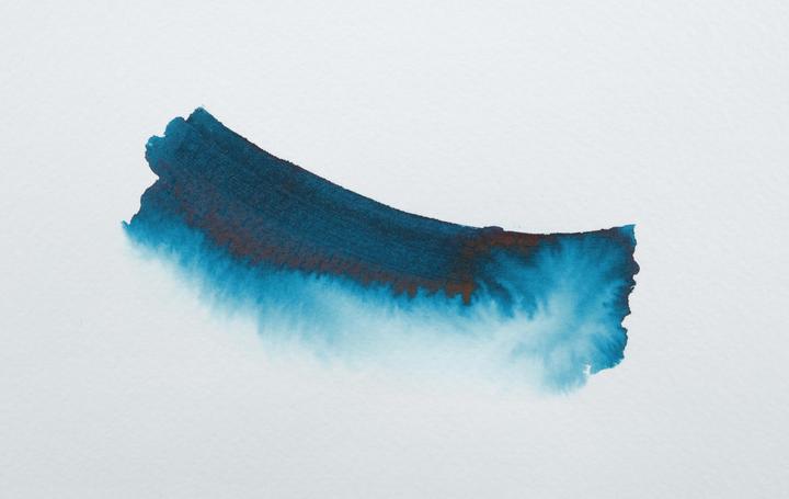 Actual product image Jacques Herbin Watercolour ink (Blue)