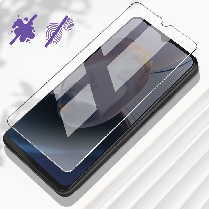 Actual product image Avizar 9H hardness glass display protection film (1 Piece, Motorola Moto E22i)