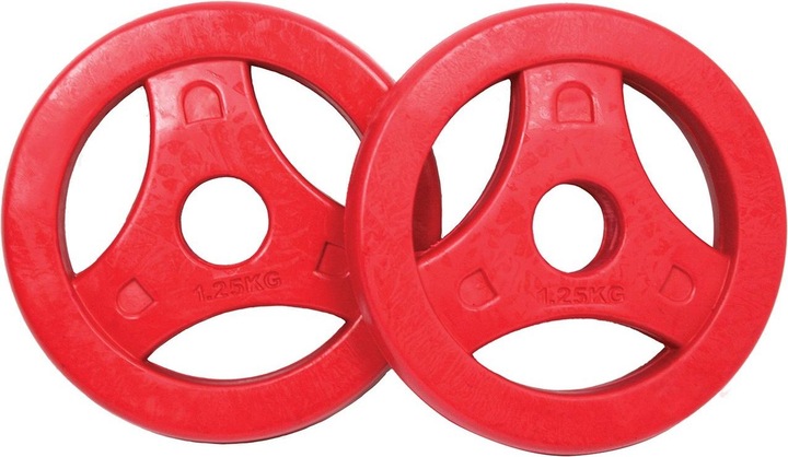 Actual product image Tunturi Aerobic Disc Gewichtsscheiben Paar (2 x 1.25 kg)