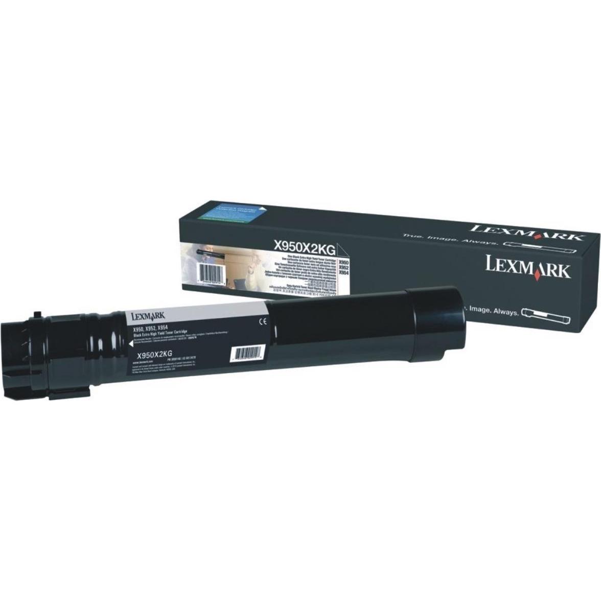 Lexmark, Toner, X950x2kg (BK)