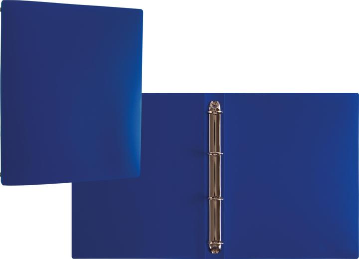 Immagine prodotto Idena Raccoglitore ad anelli A4 PP blu 30mm 4 anelli (A4, 30 mm, 1 Pezzo/i)