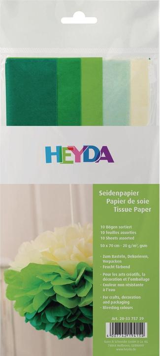 Actual product image Heyda Tissue paper (20 g/m², 10 x)