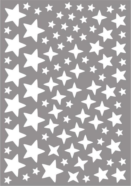 Produktbild Trenddeko Bärchen, Mond und Sterne + Leuchtsterne (40 x 40 cm)