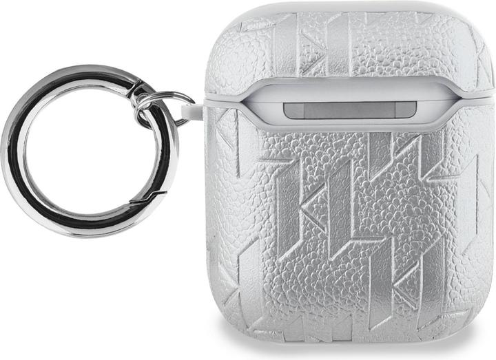Produktbild Karl Lagerfeld AirPods 1/2 PU Embossed Karl Head Case (Kopfhörer Hülle)