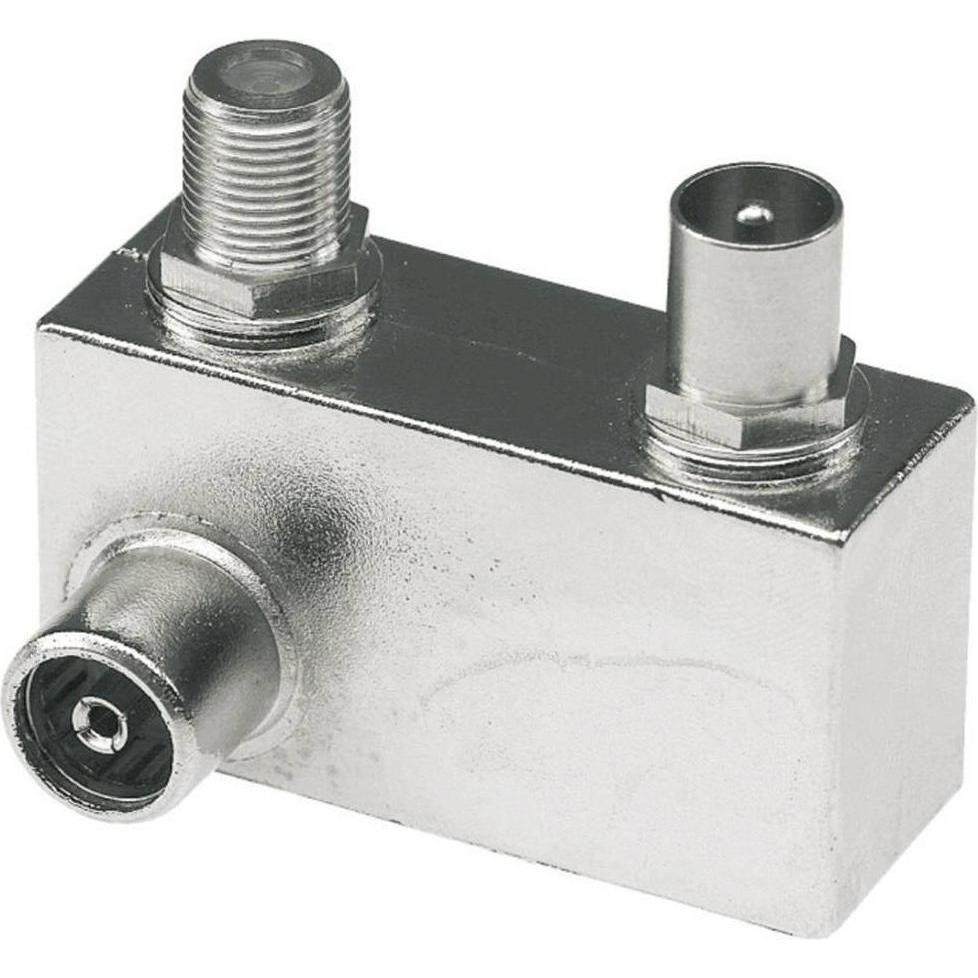 Thumbnail - Axing Multimedia AufsteckAdapter (Originalfernbedienung), TV Receiver Zubehör, Silber