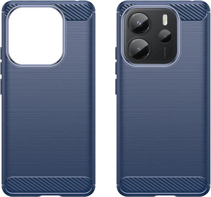 Image du produit Cover-Discount Xiaomi Redmi Note 14 4G - Metall Carbon Look Hülle (Xiaomi Redmi Note 14)