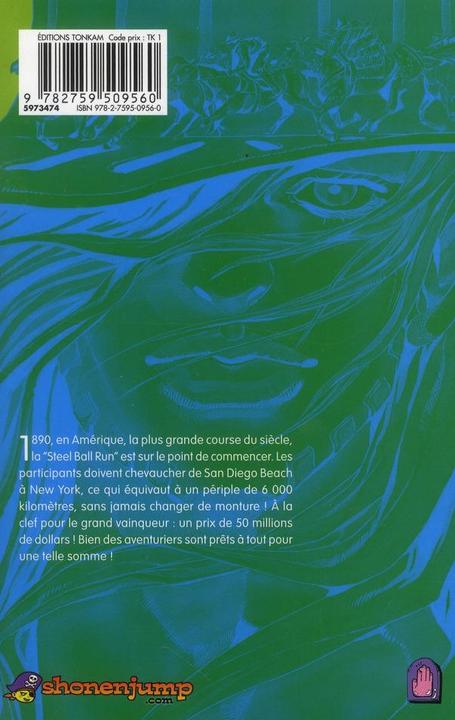 Produktbild Steel Ball Run : L'Aventure Bizarre de Jojo. Tome 1 (Französisch, Araki Hirohiko, 2013)