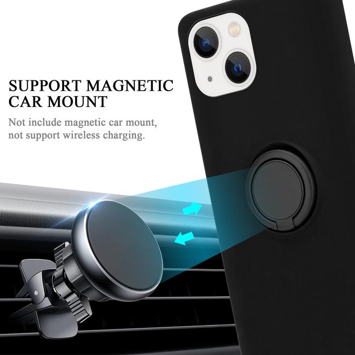 Produktbild Cadorabo Hülle für Apple iPhone 14 im TPU Liquid Ring Silicone Case Style (Apple iPhone 14)