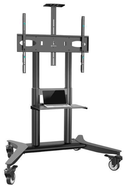 Immagine prodotto Onkron TV SET ACC MOBILE STAND/55-90"/BLACK TS1871-B (90", 75 kg)