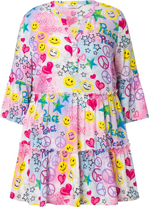 Immagine prodotto Angel of Style Tunika, Smiley, 3/4-Ärmel, Volants (46)