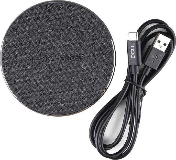 Produktbild DCU Tecnologic 15 W Wireless Charger + Cable Tr + Cable Type C (15 W)