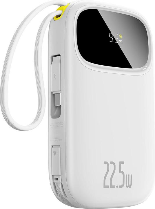 Immagine prodotto Baseus Powerbank EnerFill FC31 20000mAh Biały (20000 mAh, 22.50 W, 73 Wh)