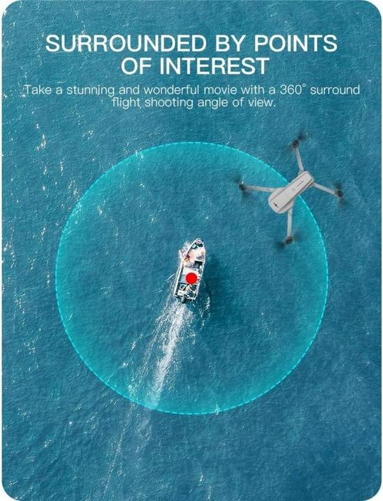 Actual product image Luxwallet Libra4 FPV Drone Quadcopter - 25.2Km/h WiFI GPS 1.2 KM 2-As Gimbal - Full HD Camera + VR Bril - Oran