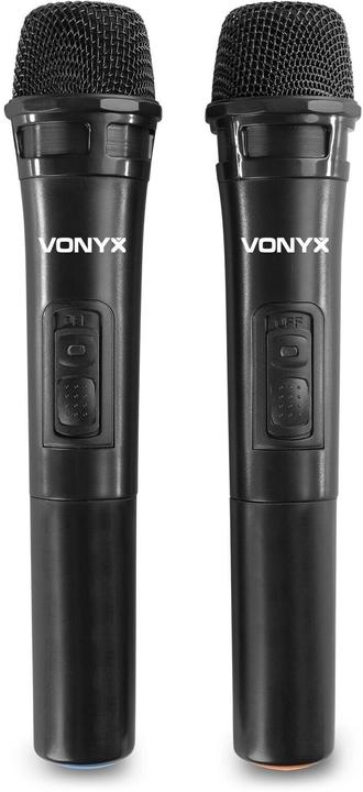 Actual product image speaker - Vonyx VSA700 - Trolley speaker met Bluetooth en 2 draadloze microfoons - 1000W (Active)