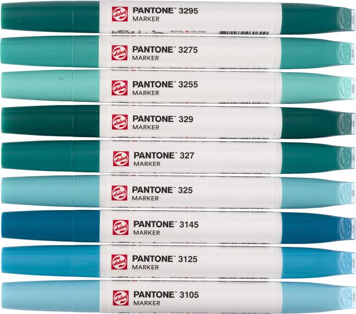 Immagine prodotto Talens Pantone Marker 9x Set Blue/Green, Strichstärke: Keine (9x)