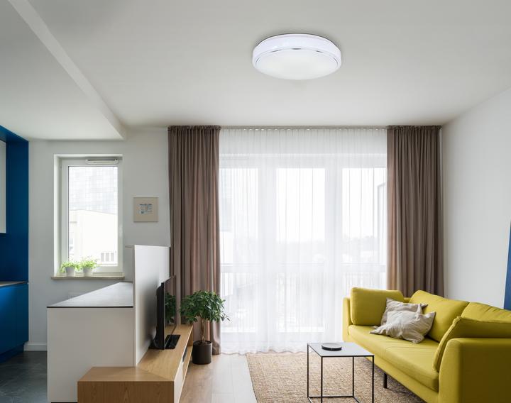 Actual product image Globo Ceiling light Kalle white 1xLED (1900 lm)