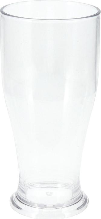 Excellent Houseware Bierglas aus Kunststoff, 520 ml (0.52 l, 1 x)