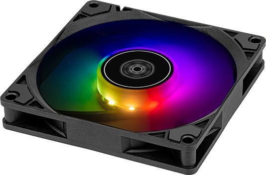 Silverstone SST-AS90B-ARGB - Air Slimmer Schmaler 92-mm-Lüfter mit verbesserter Leistung, PWM und AR (92 mm, 1x)