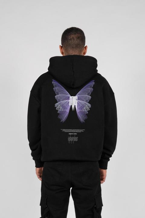 Produktbild Mjgonzales METAMORPHOSE V.2 Heavy Oversized Hoody black M (M)