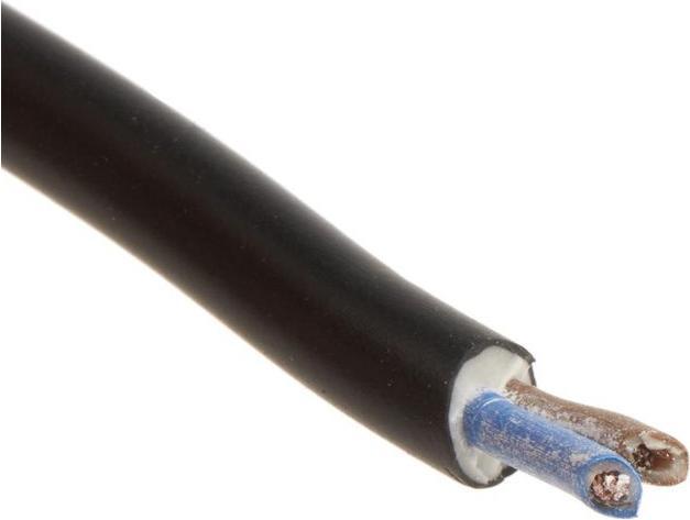 Immagine prodotto RS PRO H03VV-F 2182Y 2 Core 0.5mm Black Cable (100 m)
