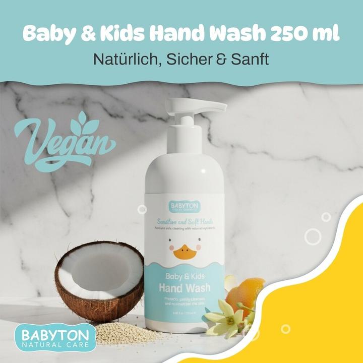 Actual product image Oceanic Babyton Baby & Kids Natürliche Handseife 250 ml (Liquid soap, 250 ml)