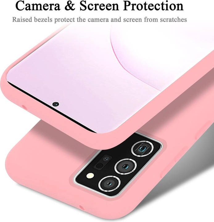 Produktbild Cadorabo TPU Liquid Silicone Case Cover (Samsung Galaxy Note 20+)