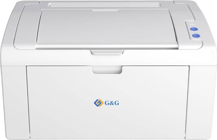 Produktbild G&G Laserdrucker P2022W weiss/anthrazit (Laser, Schwarz-Weiss)