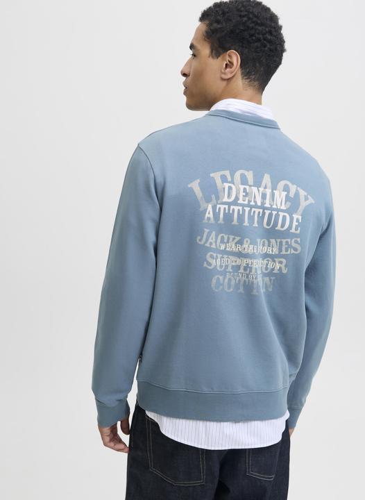 Produktbild Jack & Jones Jjedetroit Sweat Crew Neck Styd Aw25 (L)