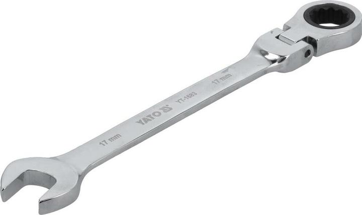 Produktbild Yato Ring-Maulschlüssel mit Ratsche und Gelenk 17 mm (YT-1683) (17 mm)