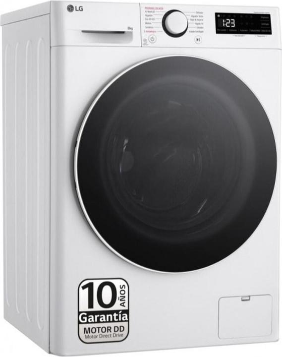 Actual product image LG F2WR5S08A0W (8 kg, Left)