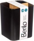 Actual product image Berilo square organizer 3 black bamboo holes