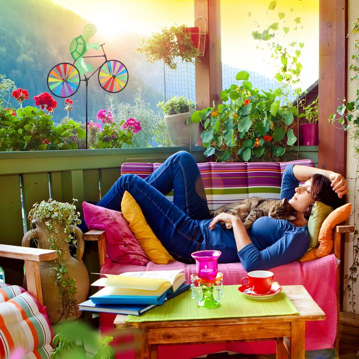 Produktbild Relaxdays Windrad Tier