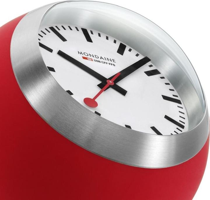 Actual product image Mondaine Rote Tischuhr