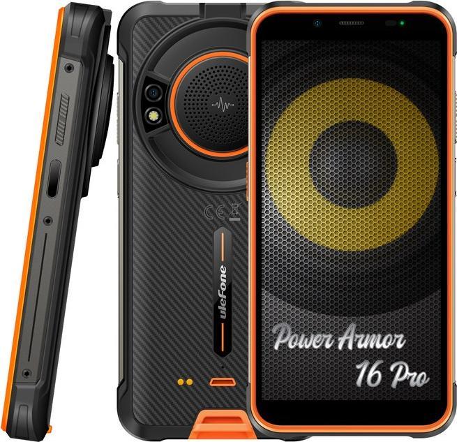 Immagine prodotto Ulefone POWER ARMOR 16 PRO 4+64GB DS 4G ARANCIONE OEM (64 GB, Arancia, Nero, 5.93", Doppia SIM, 4G)